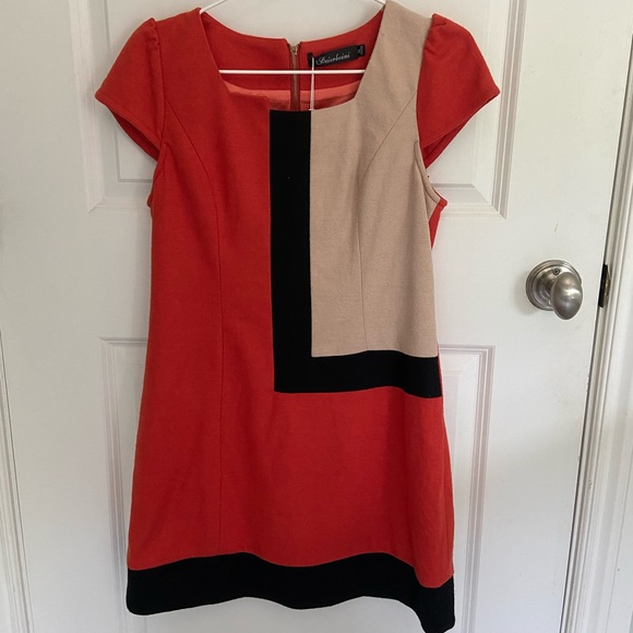 🧡BNWT ORANGE MINI DRESS🧡 - Picture 1 of 4